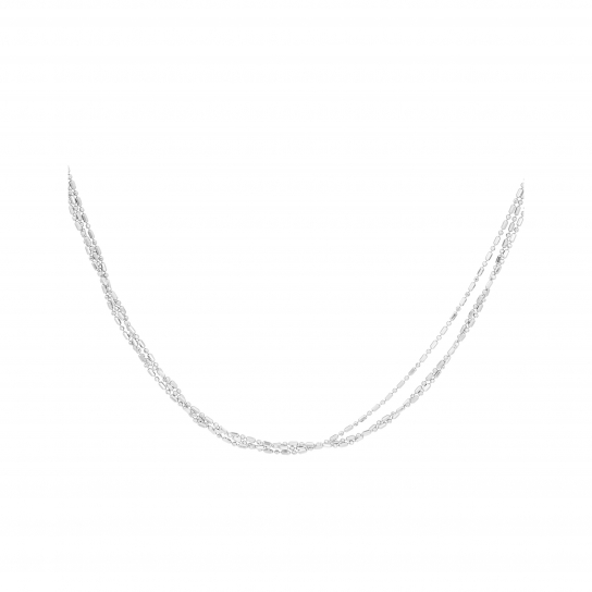 Колье из серебра