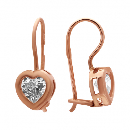 Серьги детские из золота