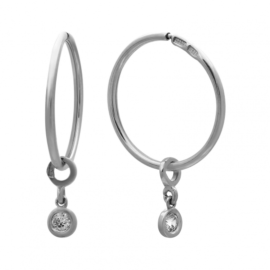 Серьги из серебра