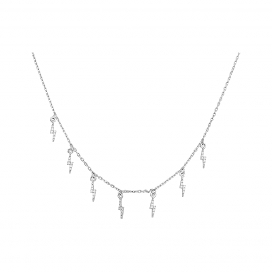 Колье из серебра