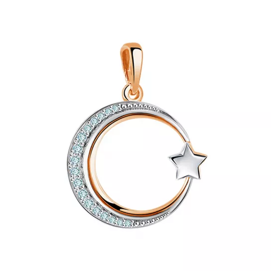 Подвеска мусульманская из золота