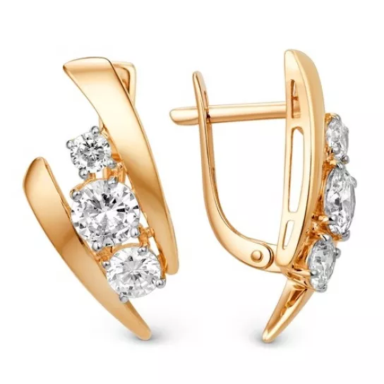 Серьги из золота