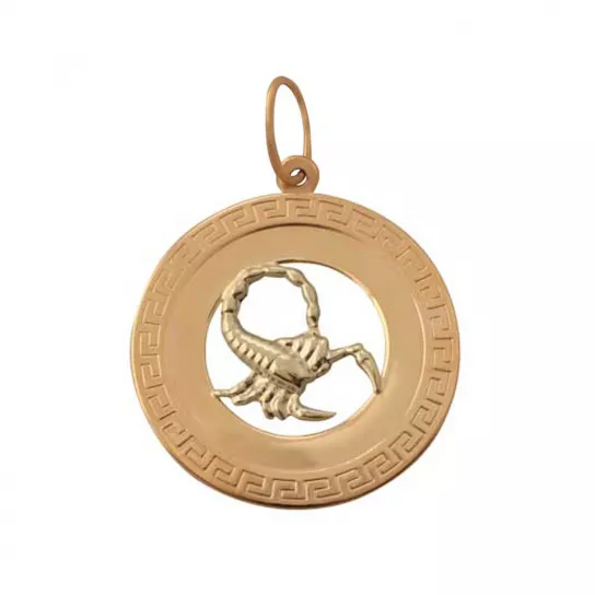 Подвеска зодиак из золота