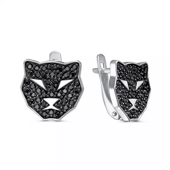 Серьги из серебра