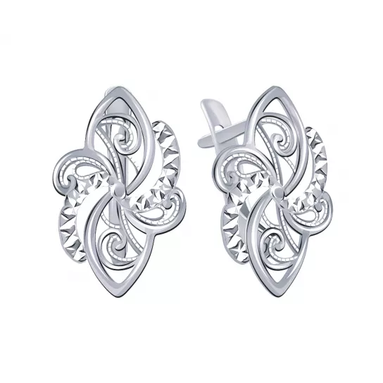 Серьги из серебра