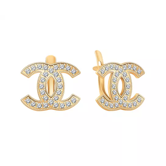 Серьги из золота