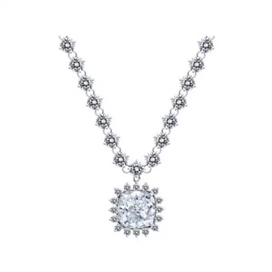 Колье из серебра