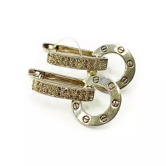 Серьги из серебра