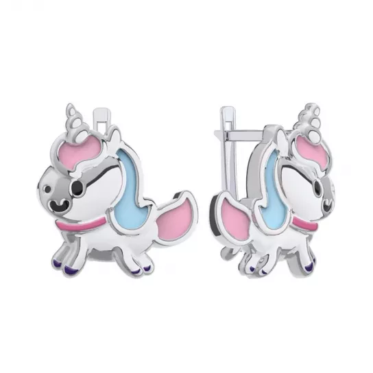 Серьги из серебра