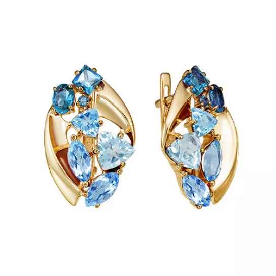 Серьги из золота