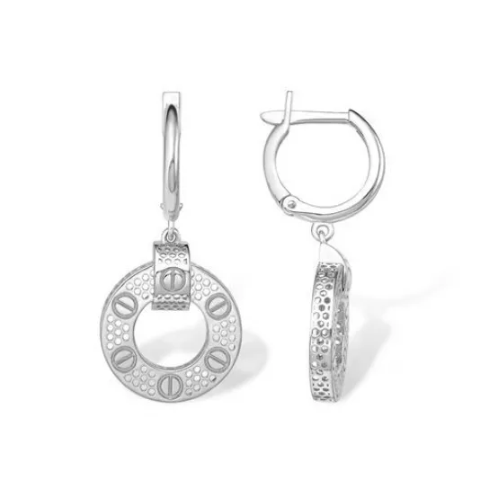 Серьги из серебра