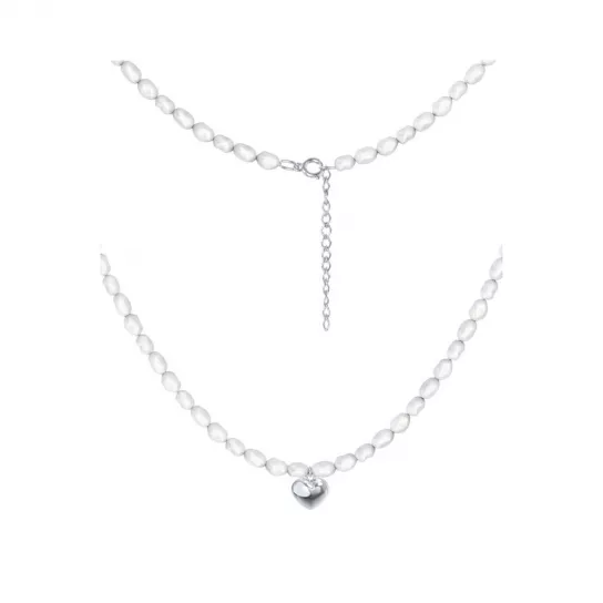 Колье из серебра