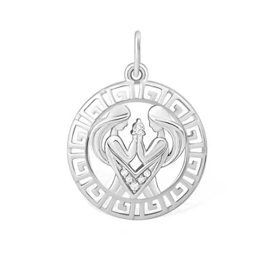 Подвеска зодиак из серебра