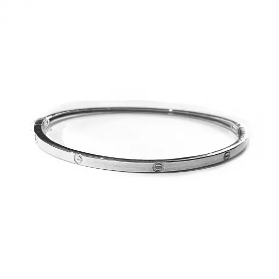 Браслет жесткий из золота