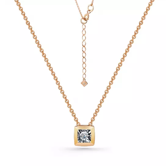 Колье с бриллиантами из золота