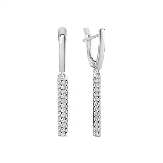 Серьги из серебра