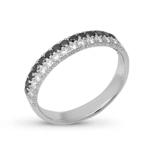 Кольцо с бриллиантами из золота