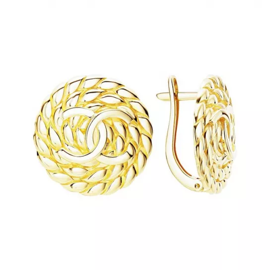 Серьги из золота