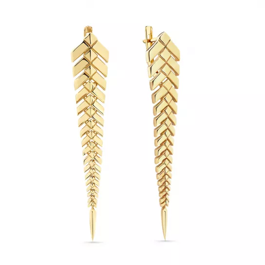 Серьги из золота