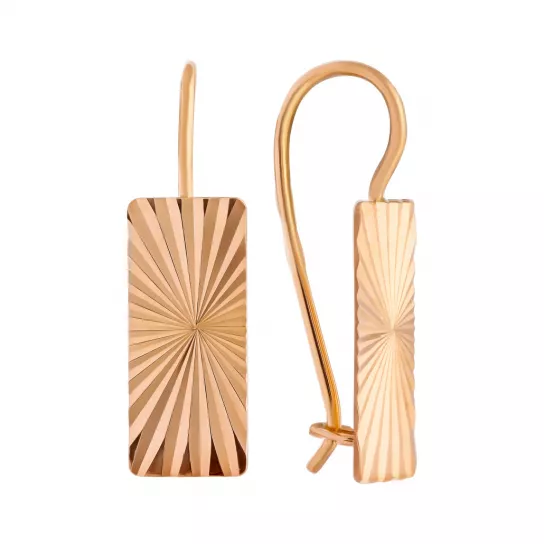 Серьги из золота