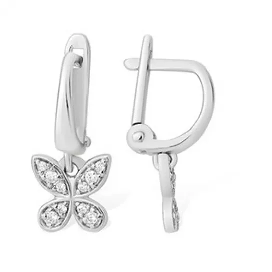 Серьги из серебра